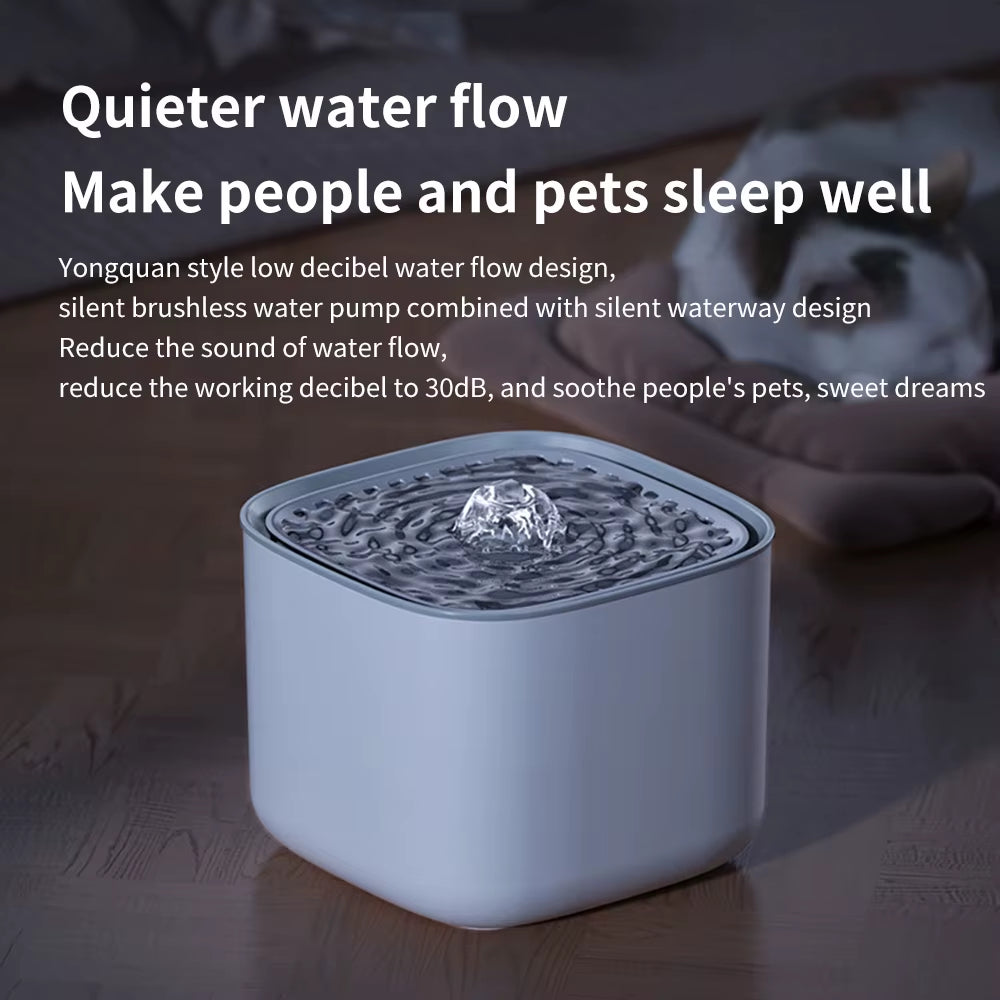 High Capacity Automatic Pet Water Fountain with Filter